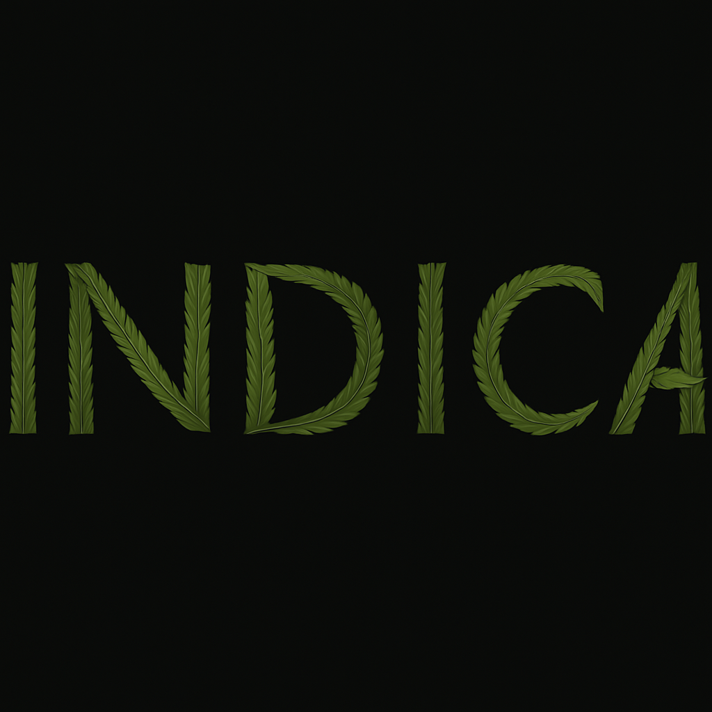 Leaf lettering